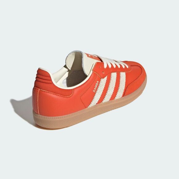 [NEW] Women's adidas Samba OG Shoes 'Orange' JI2737 - Picture 6 of 8